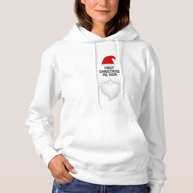 Pull À Capuche Premier Noël - MOM (Devant)