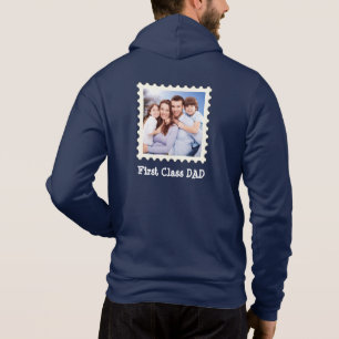 Pull À Capuche PREMIÈRE CLASSE PAPA Meilleur papa Jamais photo ca