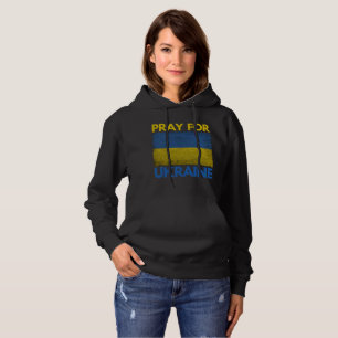 PULL À CAPUCHE PRIER POUR L'UKRAINE