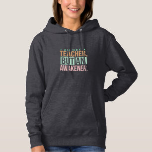 Pull À Capuche Professeur d'art enseignant An Awakener