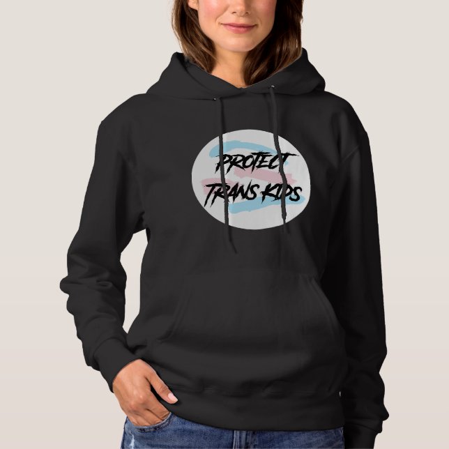 Pull À Capuche Protéger les vêtements pour enfants trans - Styles (Devant)