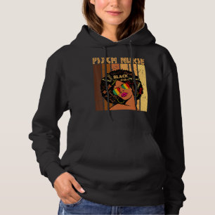 Pull À Capuche Psych Nurse Afro Africaine Américaine Femmes Black