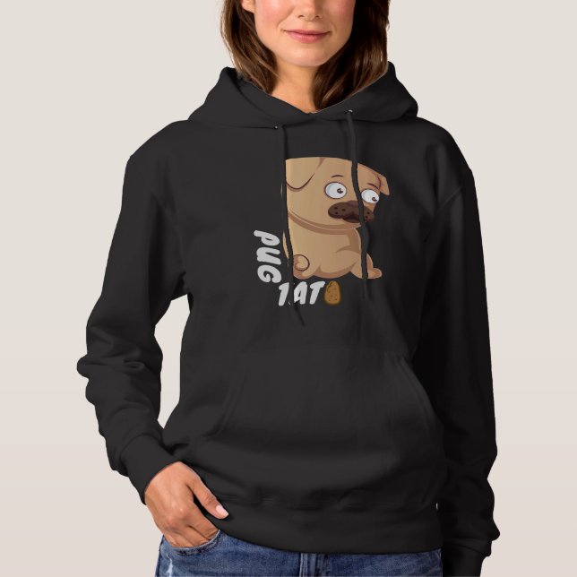 Pull À Capuche Pugtato Cute Dog Cadeau Classique T-Shirt 128 (Devant)