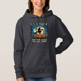 Pull À Capuche Quelque chose de méchant arrive sorcière Halloween