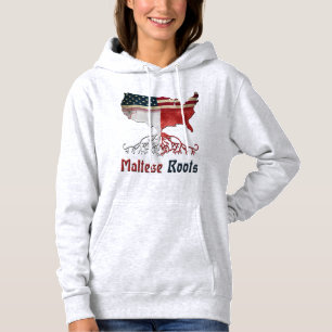 Pull À Capuche Racines maltaises américaines