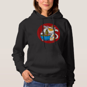 Pull À Capuche Ramen Cat Neko Anime Amoureux des chats Kawaii Jap