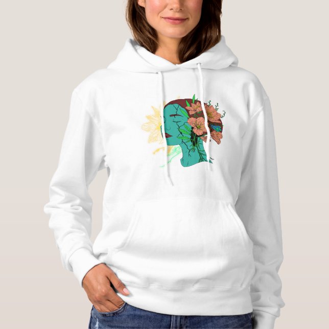 Pull À Capuche Réflexions dans l'oeuvre (Devant)
