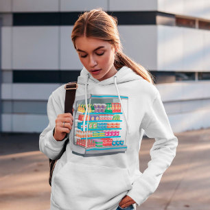 Pull À Capuche Réfrigérateur laitier de supermarché