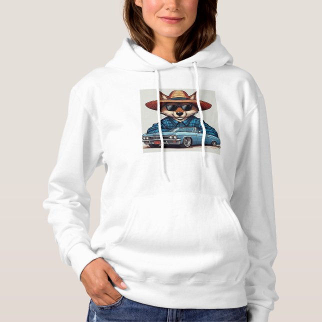 Pull À Capuche Renard Lowrider (Devant)