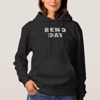 Pull À Capuche Rénovation Grunge Pour Hommes & Femmes Retrait De