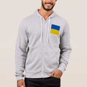 PULL À CAPUCHE RESTEZ AVEC L'UKRAINE !