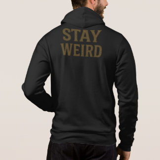 Pull À Capuche Restez Drôle Vêtements de Rue Rétro