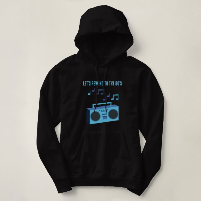 Pull À Capuche Retour aux années 90 (Design devant)