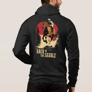 Pull À Capuche Retour Dans La Selle - Course À Cheval