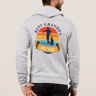 Pull À Capuche Retro Meilleur Grand-Père Par Par Golfeur Personna