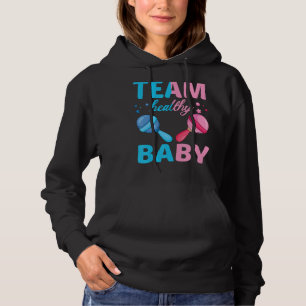 Pull À Capuche Révélation Drôle De Genre De L'Équipe Bébé Sain Pa