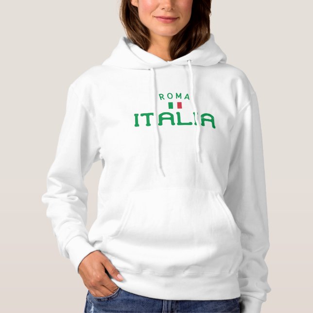 Pull À Capuche Roma Italia en détresse (Rome Italie) (Devant)