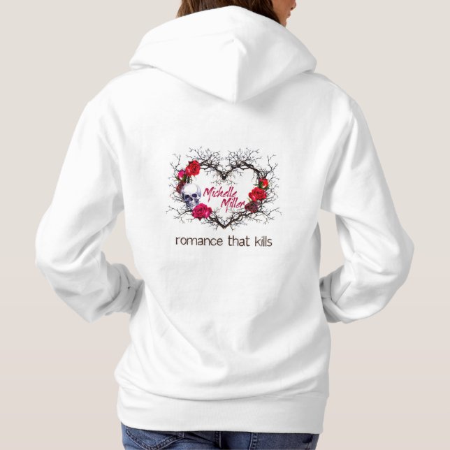 Pull À Capuche Romance qui tue  (Dos)