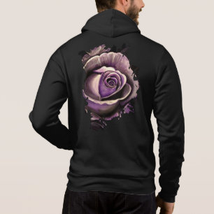 Pull À Capuche Rose pourpre