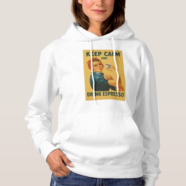 Pull À Capuche Rosie the Riveter (Devant)
