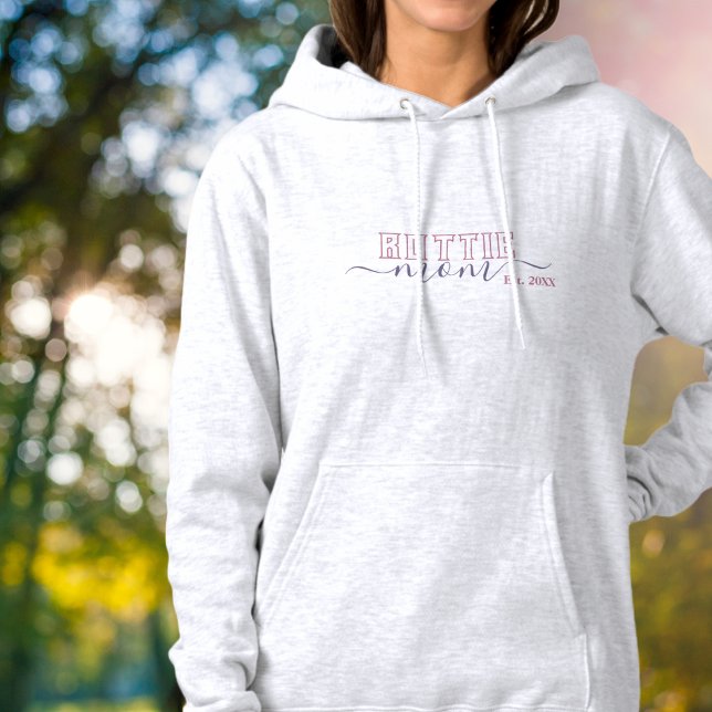 Pull À Capuche Rottweiler Rottie Maman avec l'année (Créateur téléchargé)