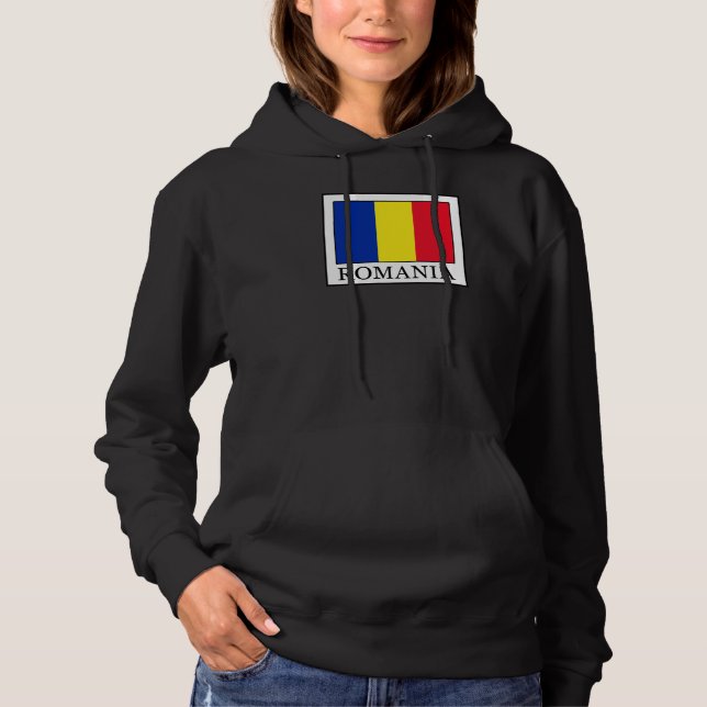 Pull À Capuche Roumanie (Devant)