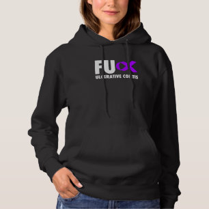 Pull À Capuche Ruban violet de la colite ulcérative de Fu - C ulc