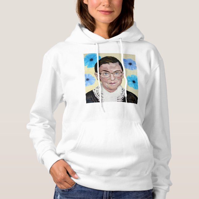 Pull À Capuche Ruth Bader Ginsburg les femmes notoires de RBG (Devant)