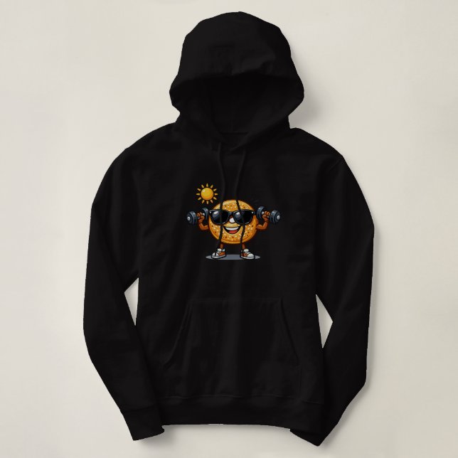Pull À Capuche Sac Bicep Bagel (Design devant)