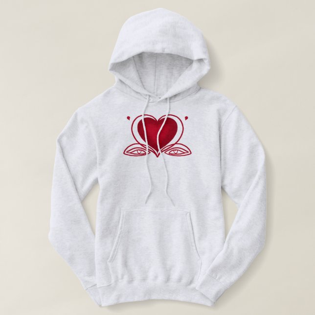 Pull À Capuche Sagesse du véritable amour (Design devant)