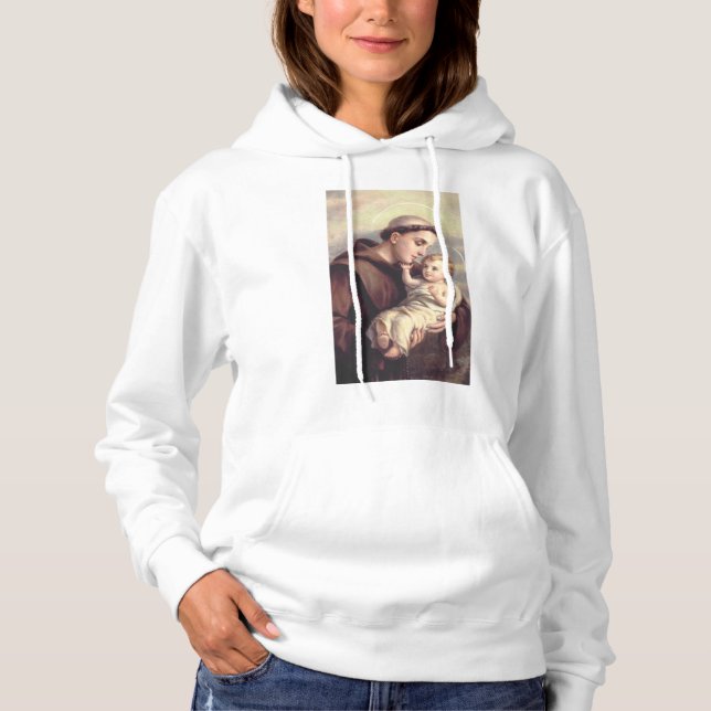 Pull À Capuche Saint Antoine de Padoue (Devant)