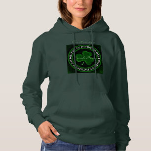 Pull À Capuche Saint Patrick, Shamrock vert 