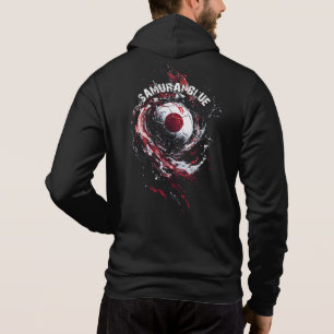 Pull À Capuche samouraï bleu