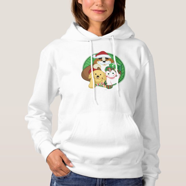 Pull À Capuche Santakinz et ses amis (Devant)