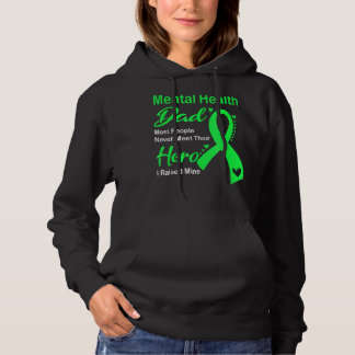 Pull À Capuche Santé mentale Papa La plupart des gens ne rencontr