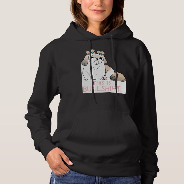 Pull À Capuche Sassy Shih Tzu (Devant)