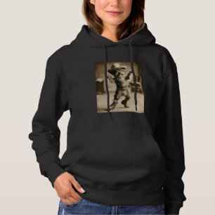 Pull À Capuche Schnauzer Dog Meme Silly Cowboy Funny