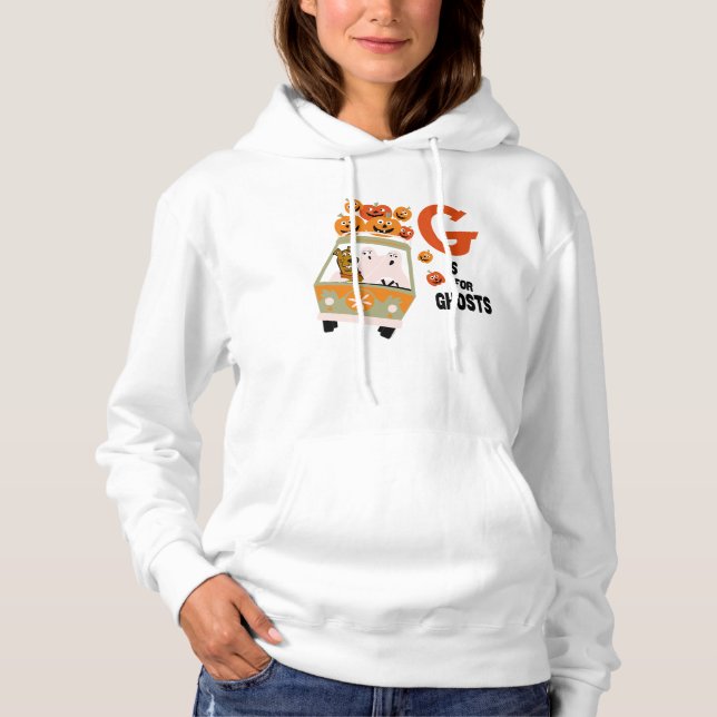 Pull À Capuche Scooby-Doo | G est pour Ghosts (Devant)