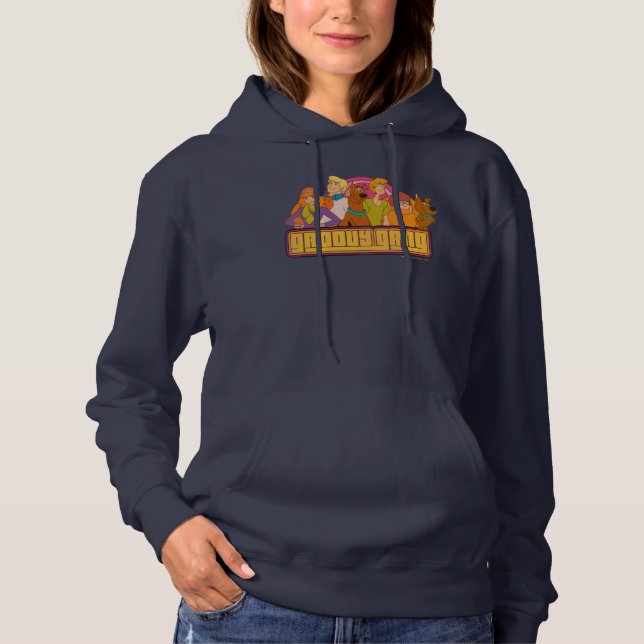 Pull À Capuche Scooby-Doo | Graphique de dessin rétro "Gang Super (Devant)