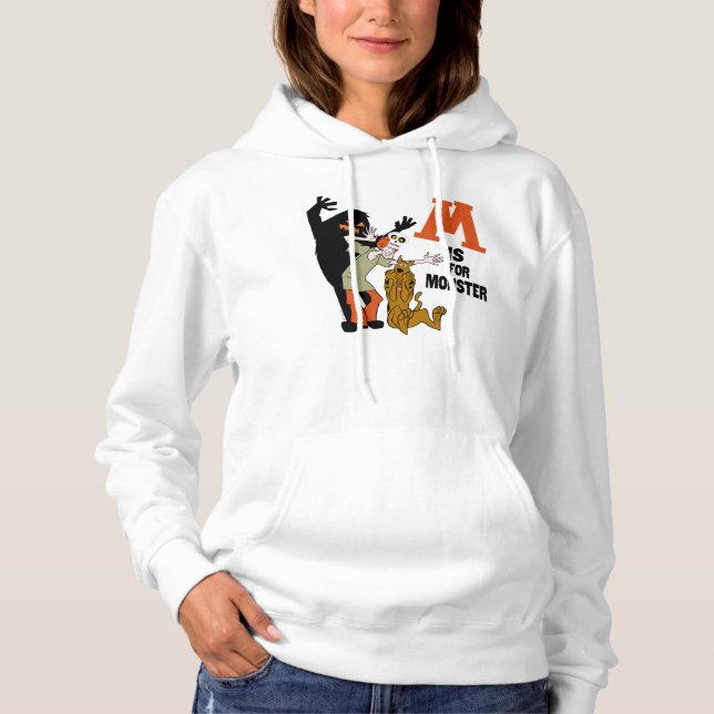 Pull À Capuche Scooby-Doo | M est pour Monster (Devant)