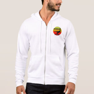 Pull À Capuche Scorpio sur vintage coucher de soleil heureux anni