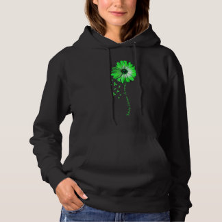 Pull À Capuche Sensibilisation aux maladies rénales des fleur de