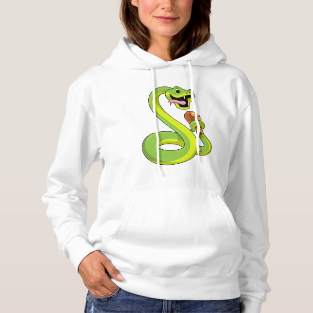 Pull À Capuche Serpent au poulet (Devant)