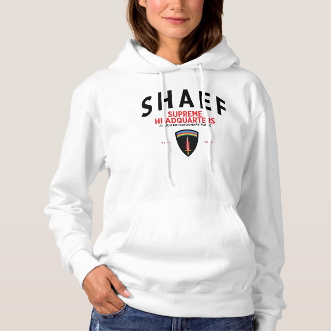 Pull À Capuche SHAEF Siège Suprême Femmes (Devant)