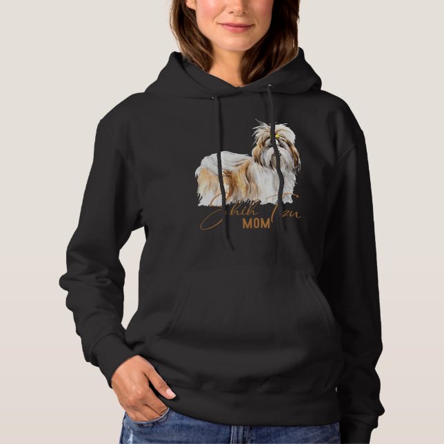 Pull À Capuche Shih Tzu Mom (Devant)