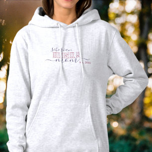 Pull À Capuche Sibérie Husky Maman avec année