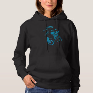 Pull À Capuche Singe Chimpanzé Avec Lunettes De Soleil Et Écouteu