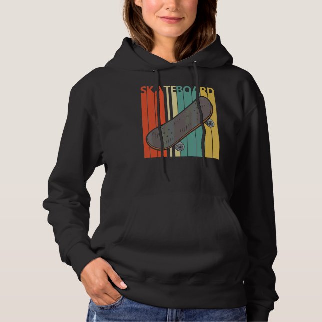 Pull À Capuche Ski vintage Sport (Devant)