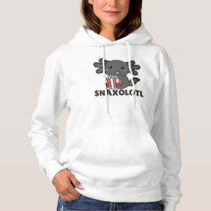 Pull À Capuche Snaxolotl Axolotl Amateurs de doux animaux Popcorn