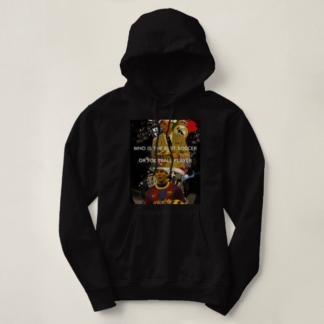 PULL À CAPUCHE SOCCER HOODIE (Design devant)